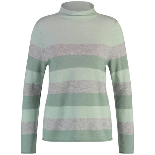 Gerry Weber 370559 44709 5123 Mint/Hazy Mint Stripes Top