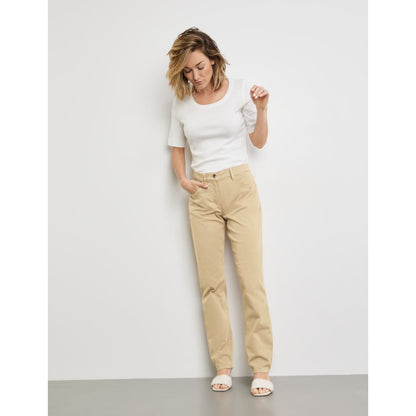 Gerry Weber 322046 66247 704938 Camel-Dyed Trousers