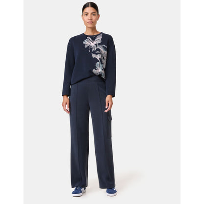 Gerry Weber 322190 44020 80890 Navy Trousers