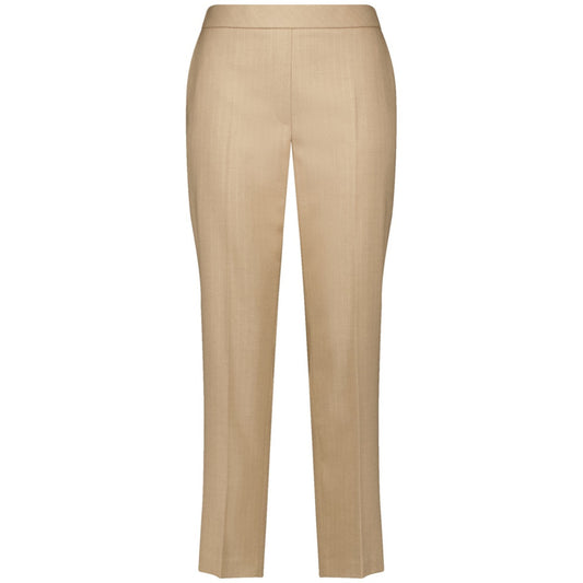 Gerry Weber 420041 31236 9110 Camel Beige Stripe Trousers