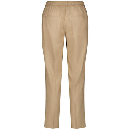 Gerry Weber 420041 31236 9110 Camel Beige Stripe Trousers