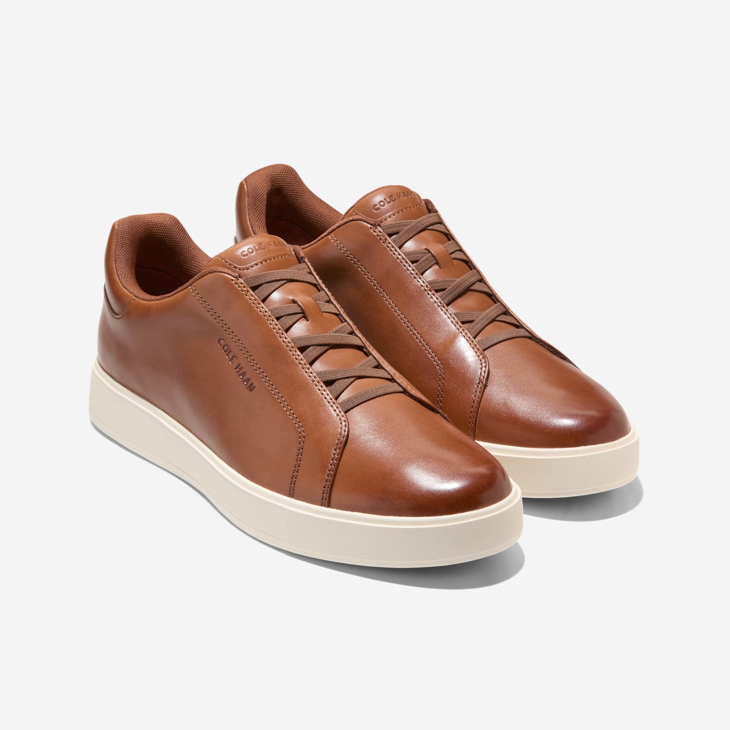 Cole Haan GrandPro Luxe British Tan / Ivory Slip-On Sneakers