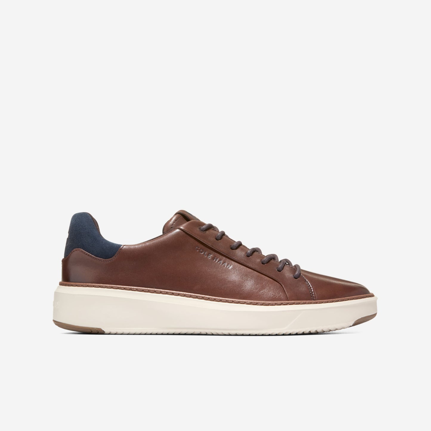 Cole Haan GrandPro Topspin Chestnut / Navy Blazer / Ivory Sneakers