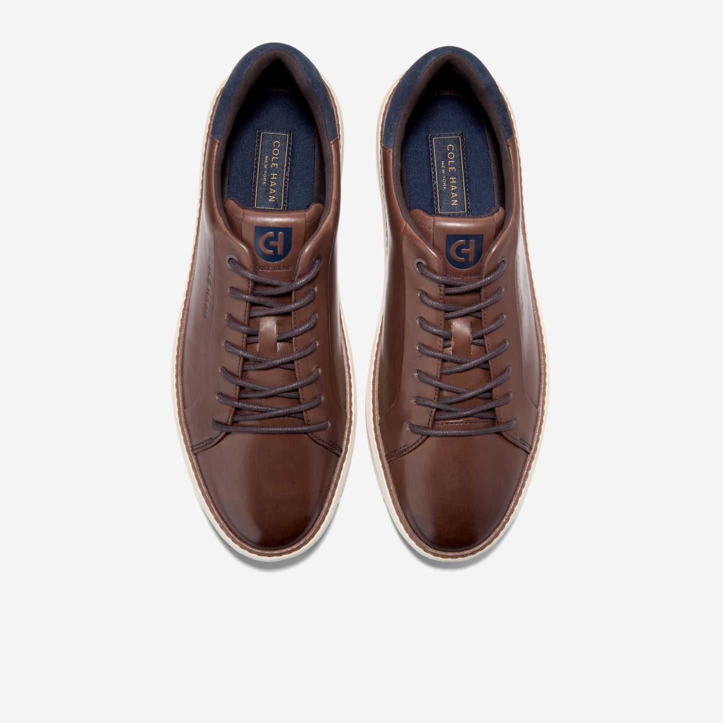 Cole Haan GrandPro Topspin Chestnut / Navy Blazer / Ivory Sneakers