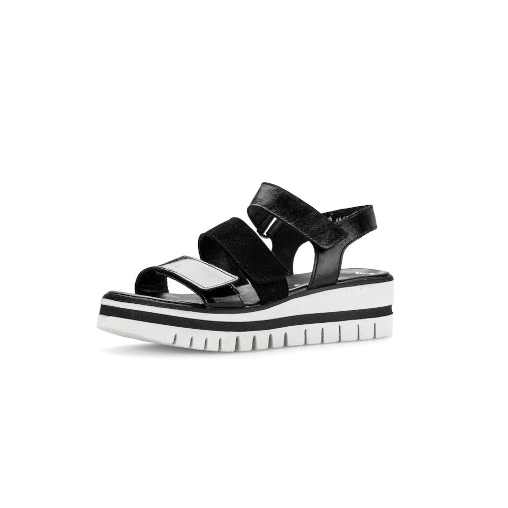 Gabor 44.620.27 Black Sandals