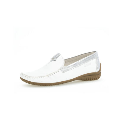 Gabor 46.090.50 White/Silver Casual Shoes