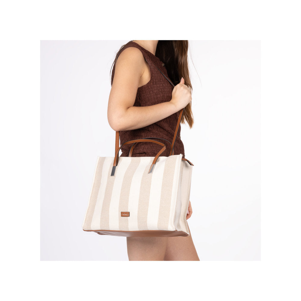 Rieker H1074-90 Beige Cognac Handbag