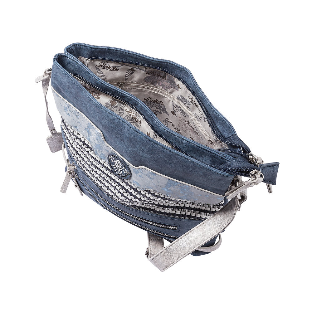 Rieker H1346-16 Navy Ice Handbag