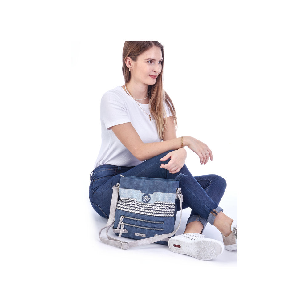 Rieker H1346-16 Navy Ice Handbag