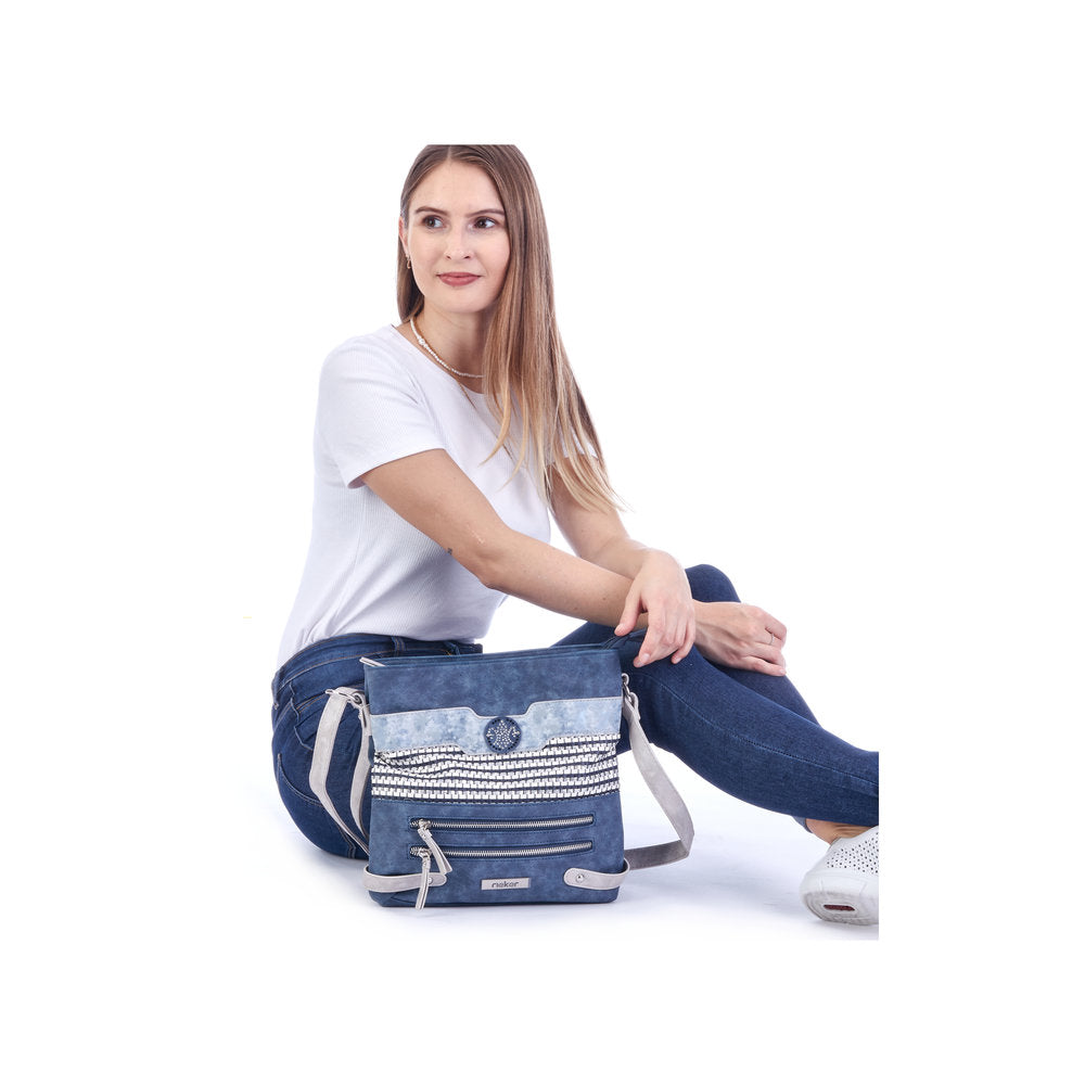 Rieker H1346-16 Navy Ice Handbag