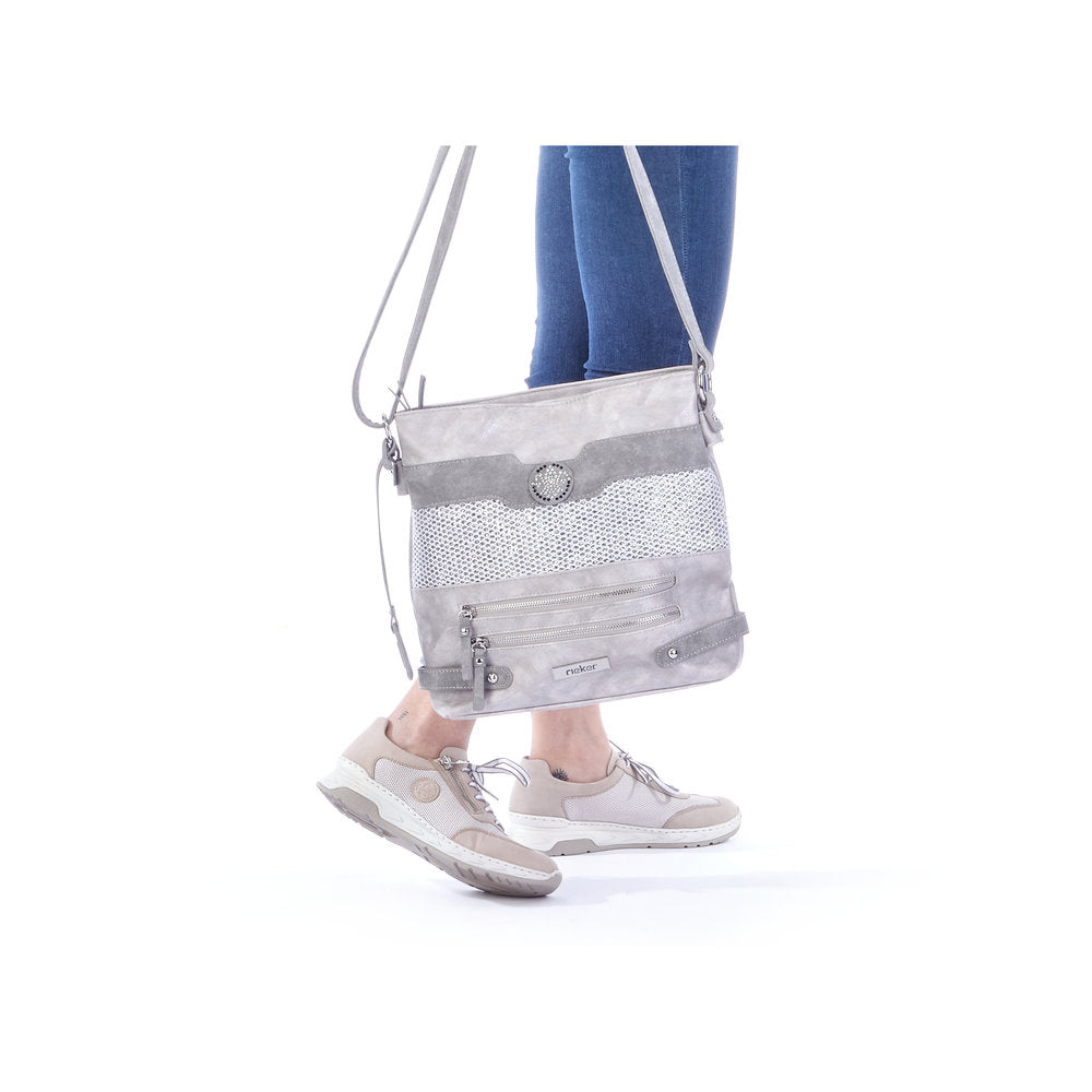 Rieker H1346-40 Frost White Silver Handbag
