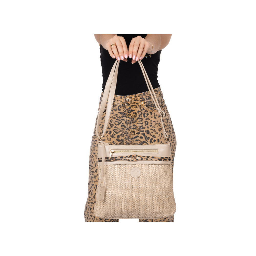 Rieker H1519-65 Leo Beige Handbag