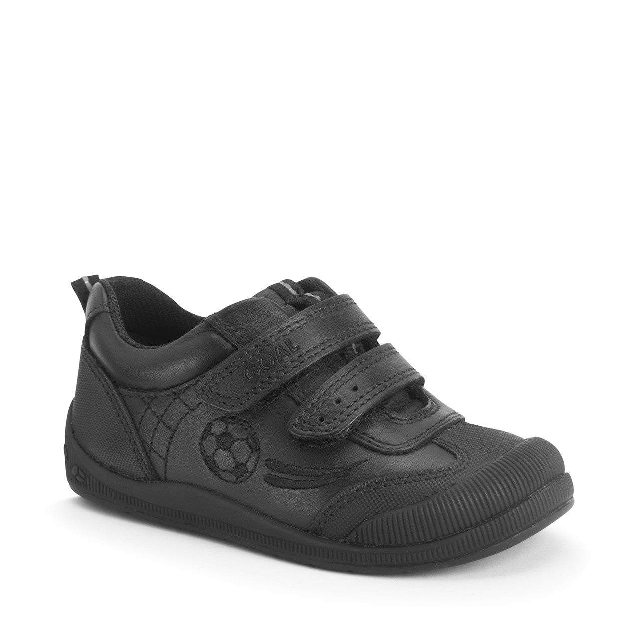 Start Rite Hat-Trick Black Leather School Shoes