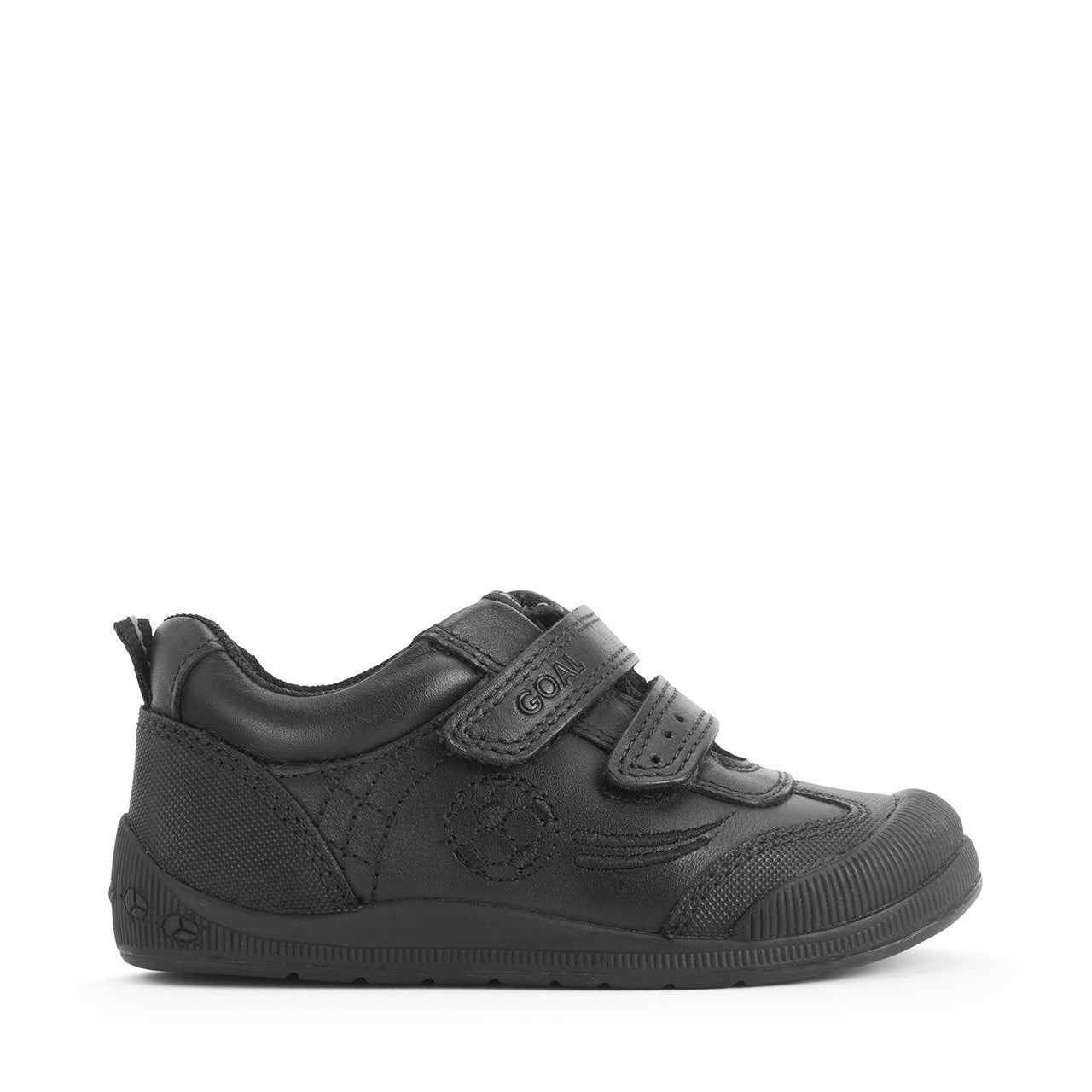 Start Rite Hat-Trick Black Leather School Shoes