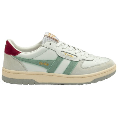 Gola CLB336ZN Hawk White/Green Mist/Cerise/Light Grey Trainers