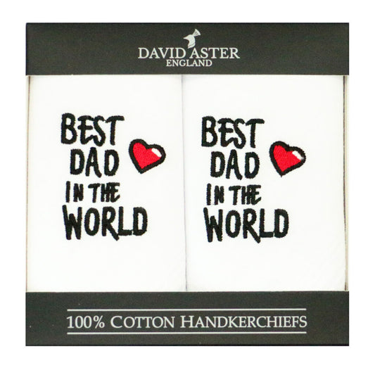 Best Dad In The World Hankerchiefs
