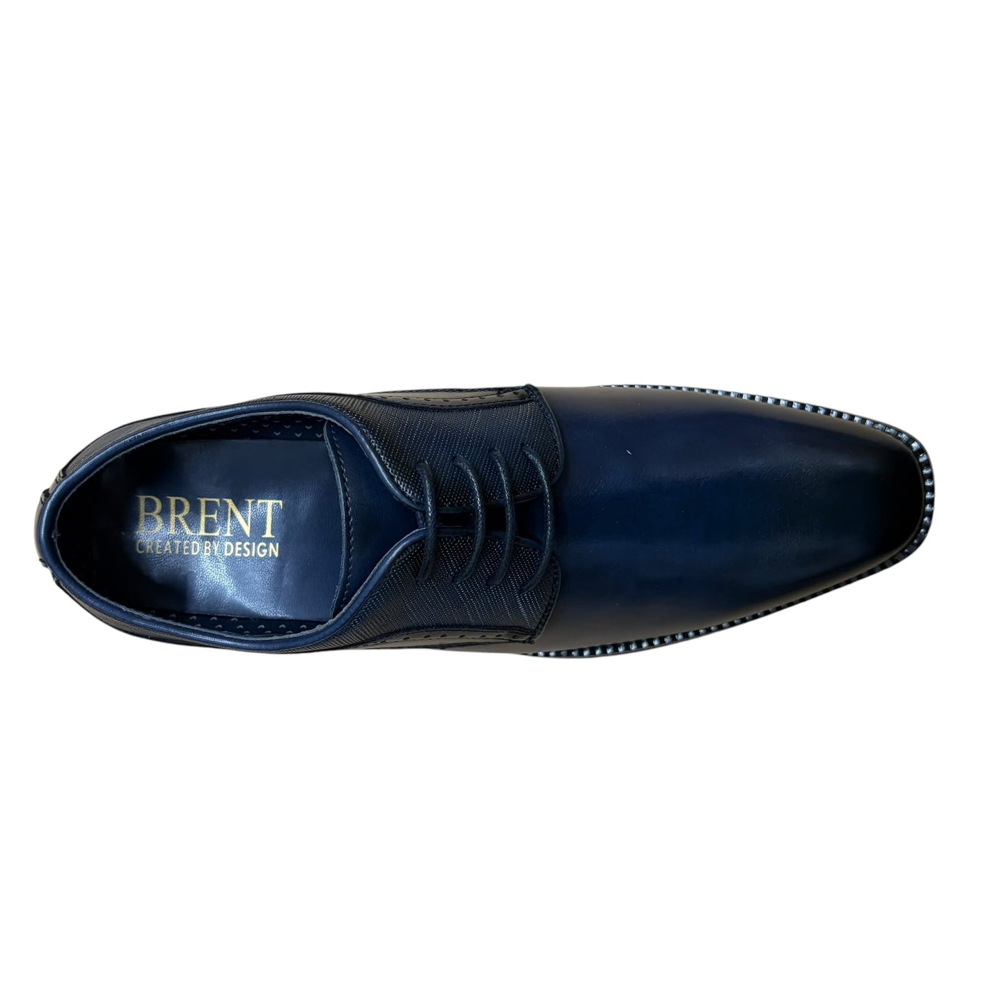 Brent Halcombe French Blue Formal Shoes