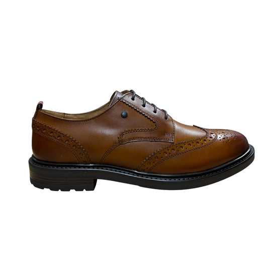 Base London Tanner Waxy Tan Formal Shoes