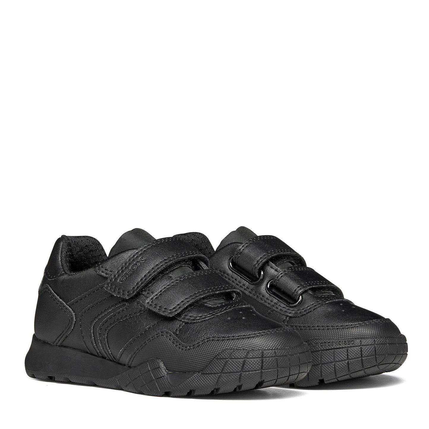 Geox Rann-e Black Sneakers