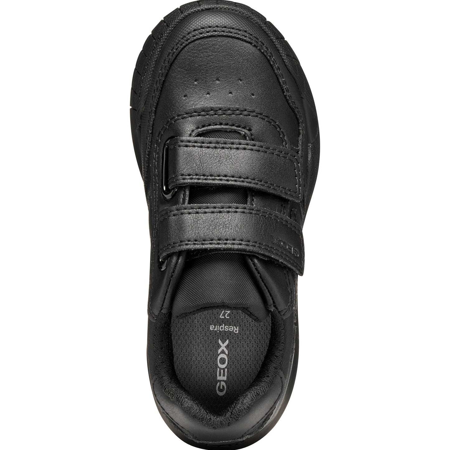 Geox Rann-e Black Sneakers
