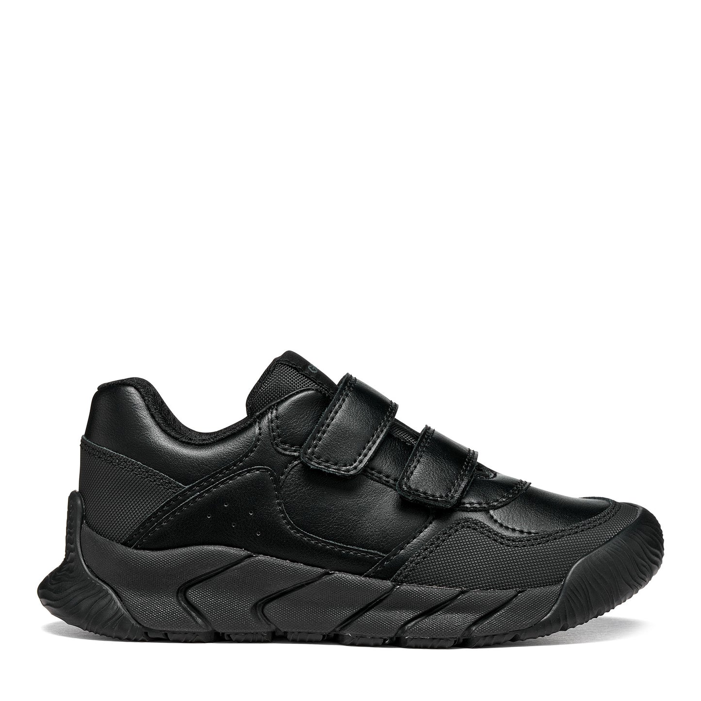 Geox Flexyper Pro Black School Sneakers