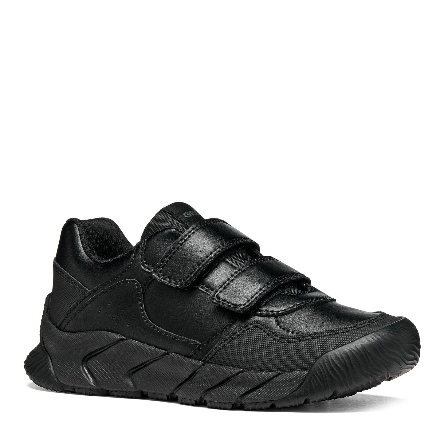 Geox Flexyper Pro Black School Sneakers