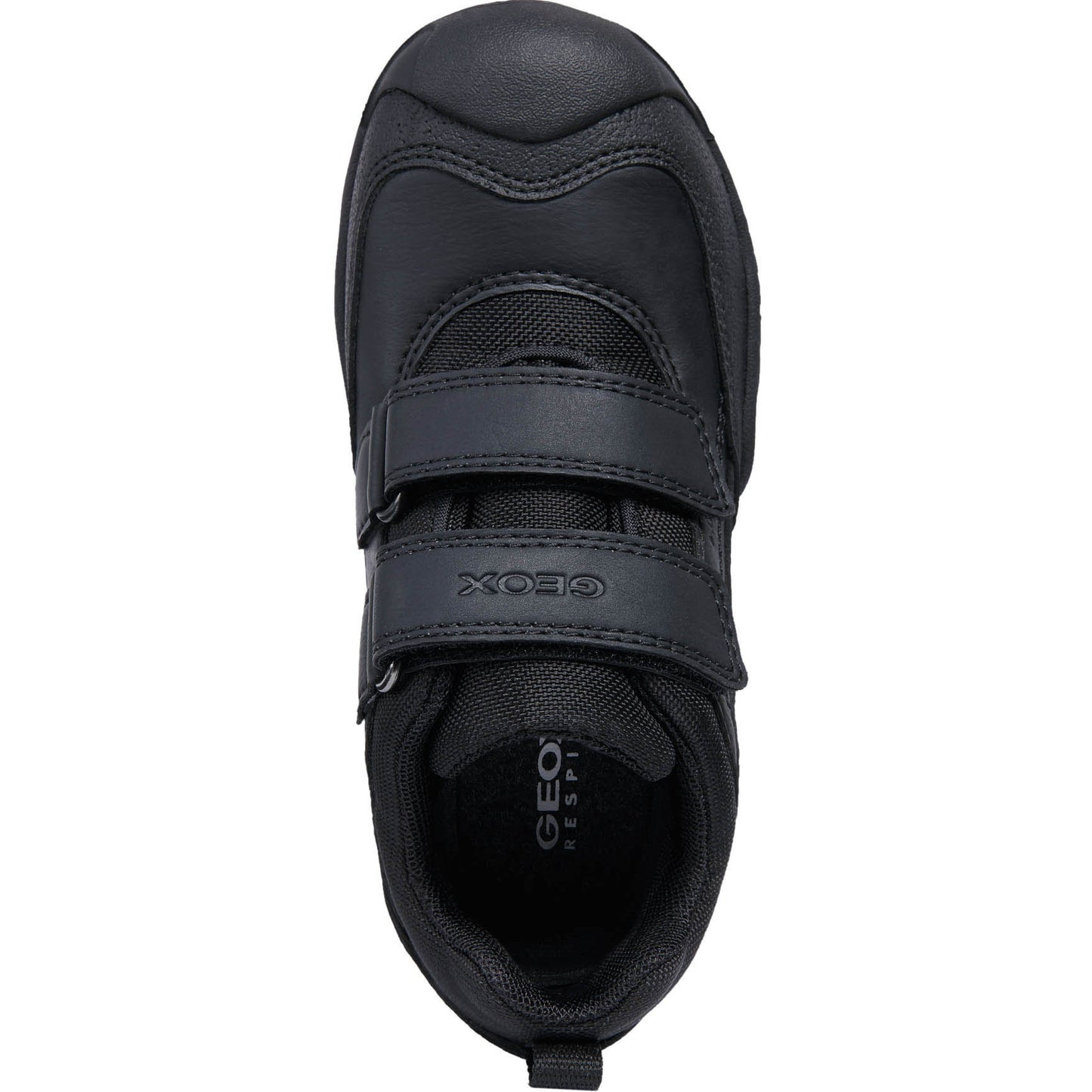 Geox New Savage Abx Black Waterproof School Shoes