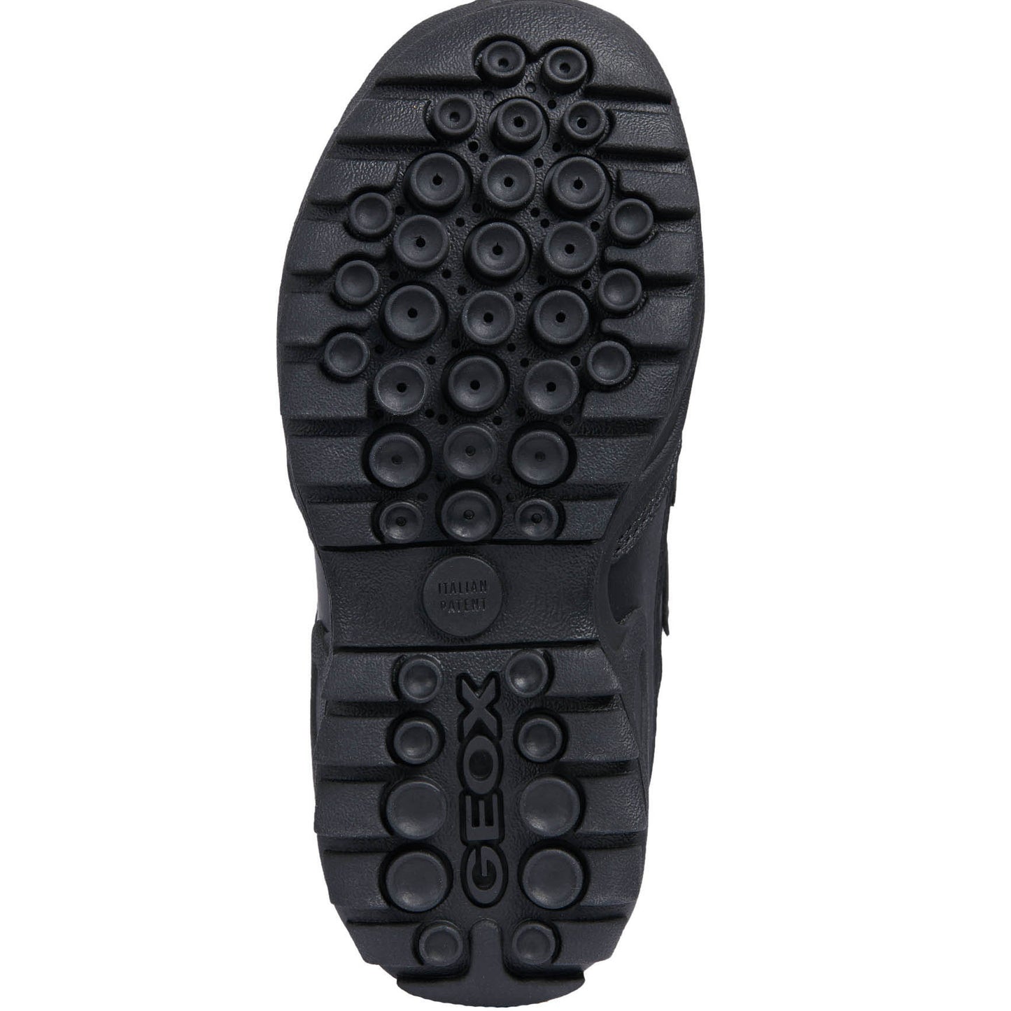 Geox New Savage Abx Black Waterproof School Shoes
