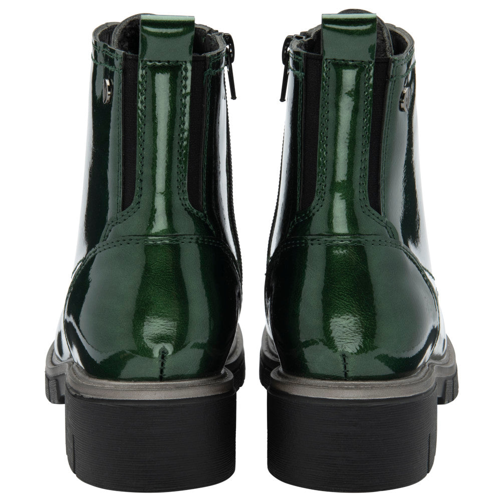 Lotus Jojo Green Patent Boots