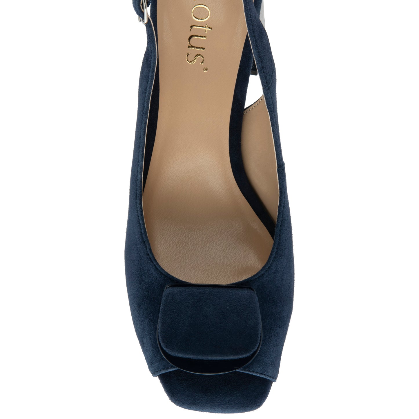 Lotus Josefa Navy Suede Shoe