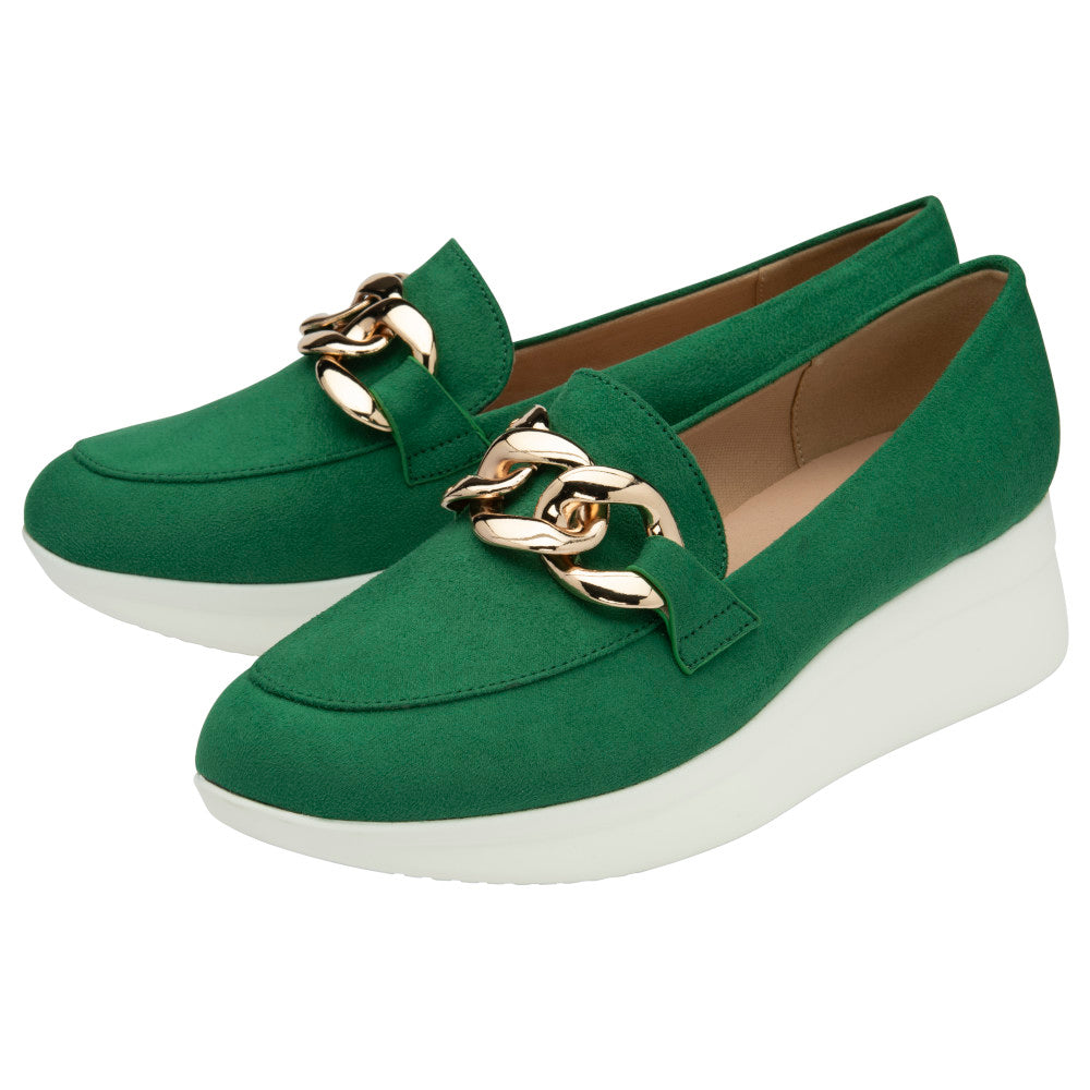 Lotus Kamilly Green Casual Shoes