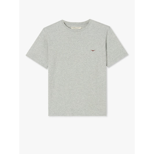 RM Williams Grey Marle Parson T-Shirt