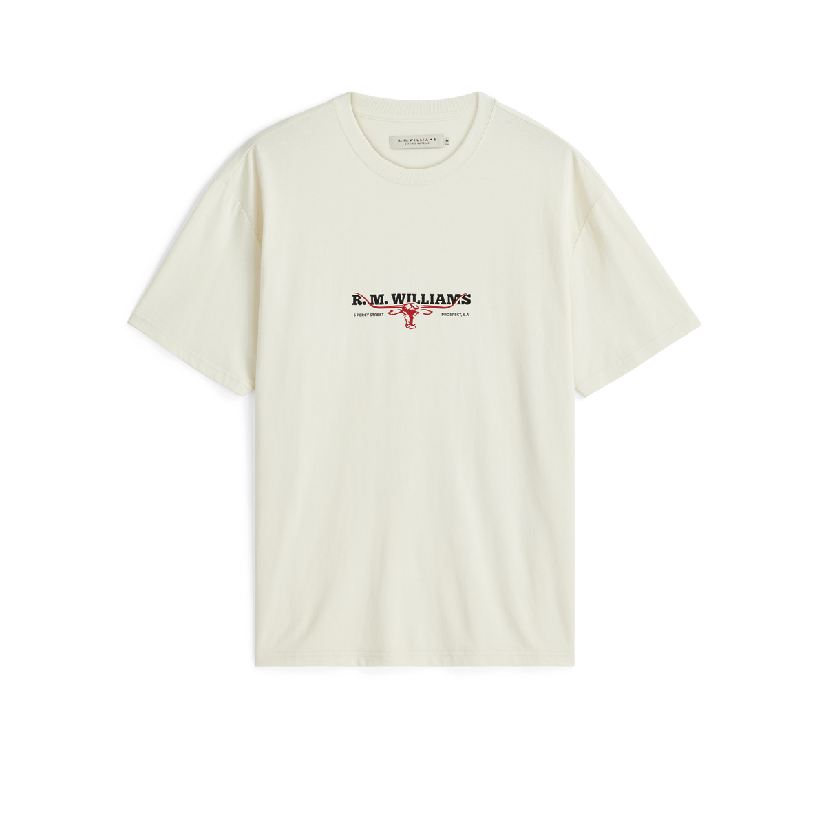 RM Williams Holt Vintage White T-Shirt