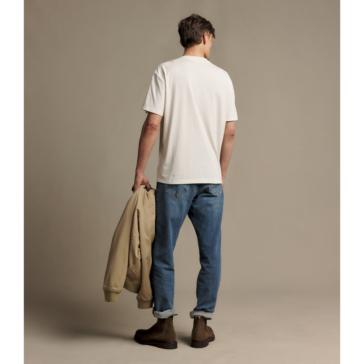 RM Williams Holt Vintage White T-Shirt