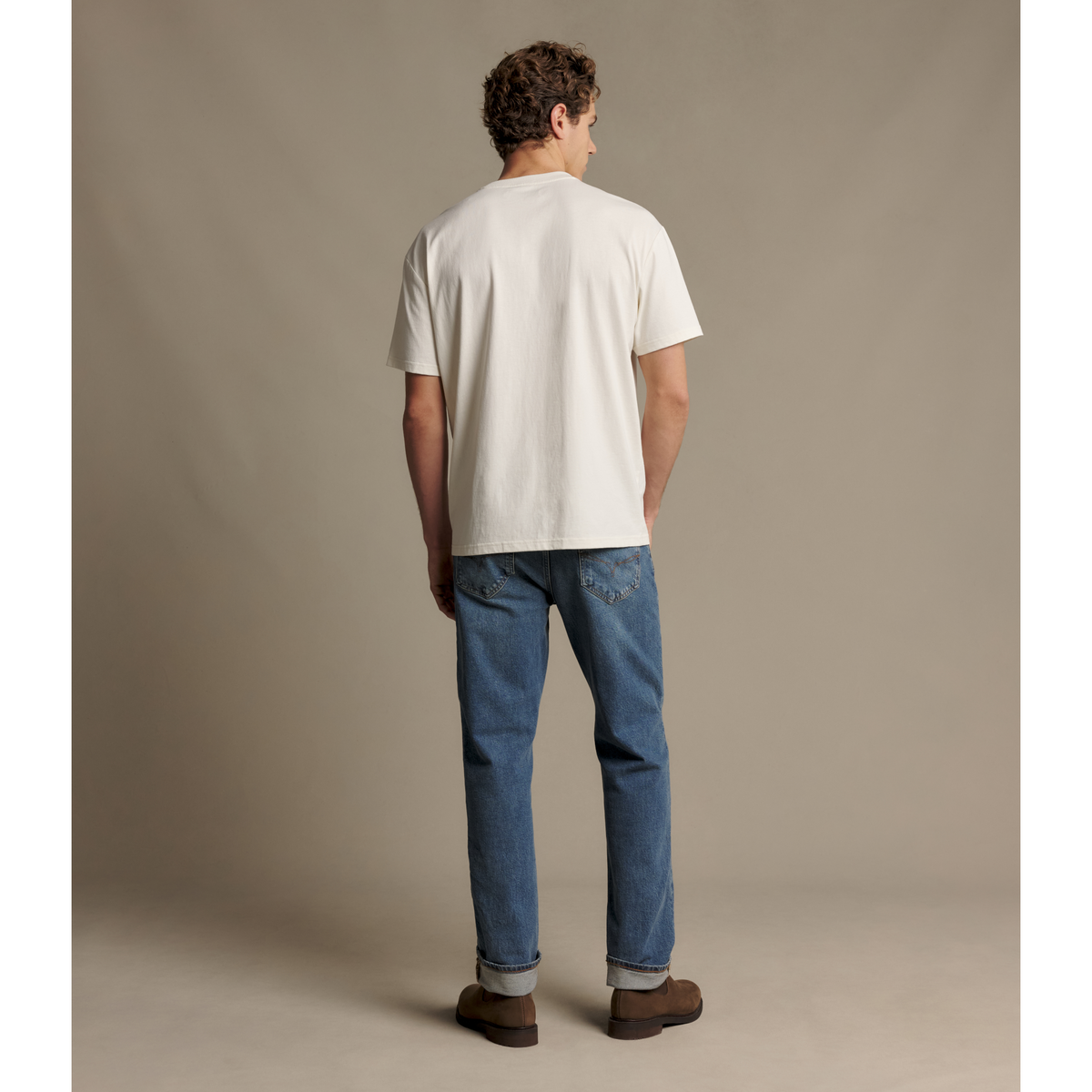 RM Williams Holt Vintage White T-Shirt