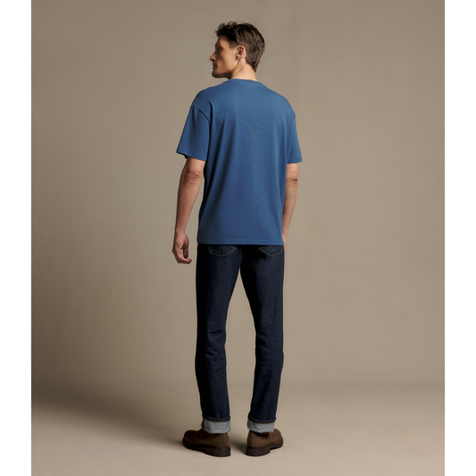 RM Williams Classic R.M.W. Mid Blue T-Shirt
