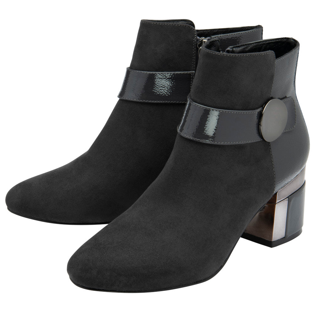 Lotus Kirsty Grey Boots