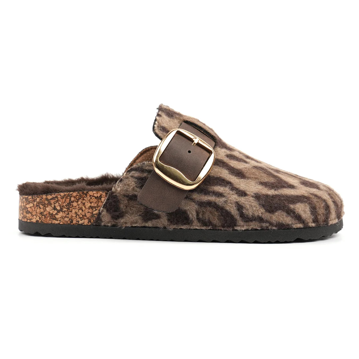 Lunar Oakley Ocelot Mule Slipper Ocelot