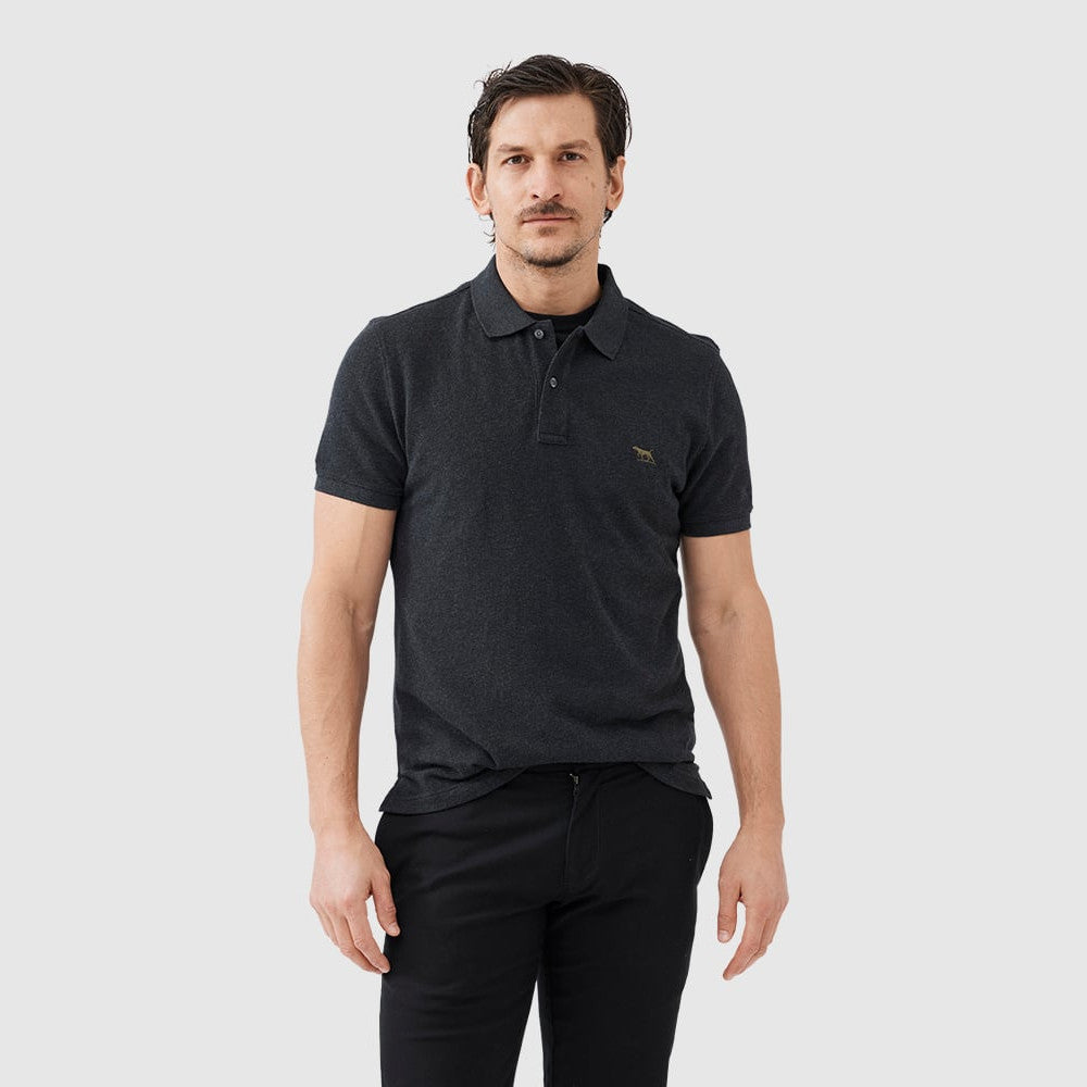 Rodd & Gunn The Gunn Charcoal Polo Polo Shirt