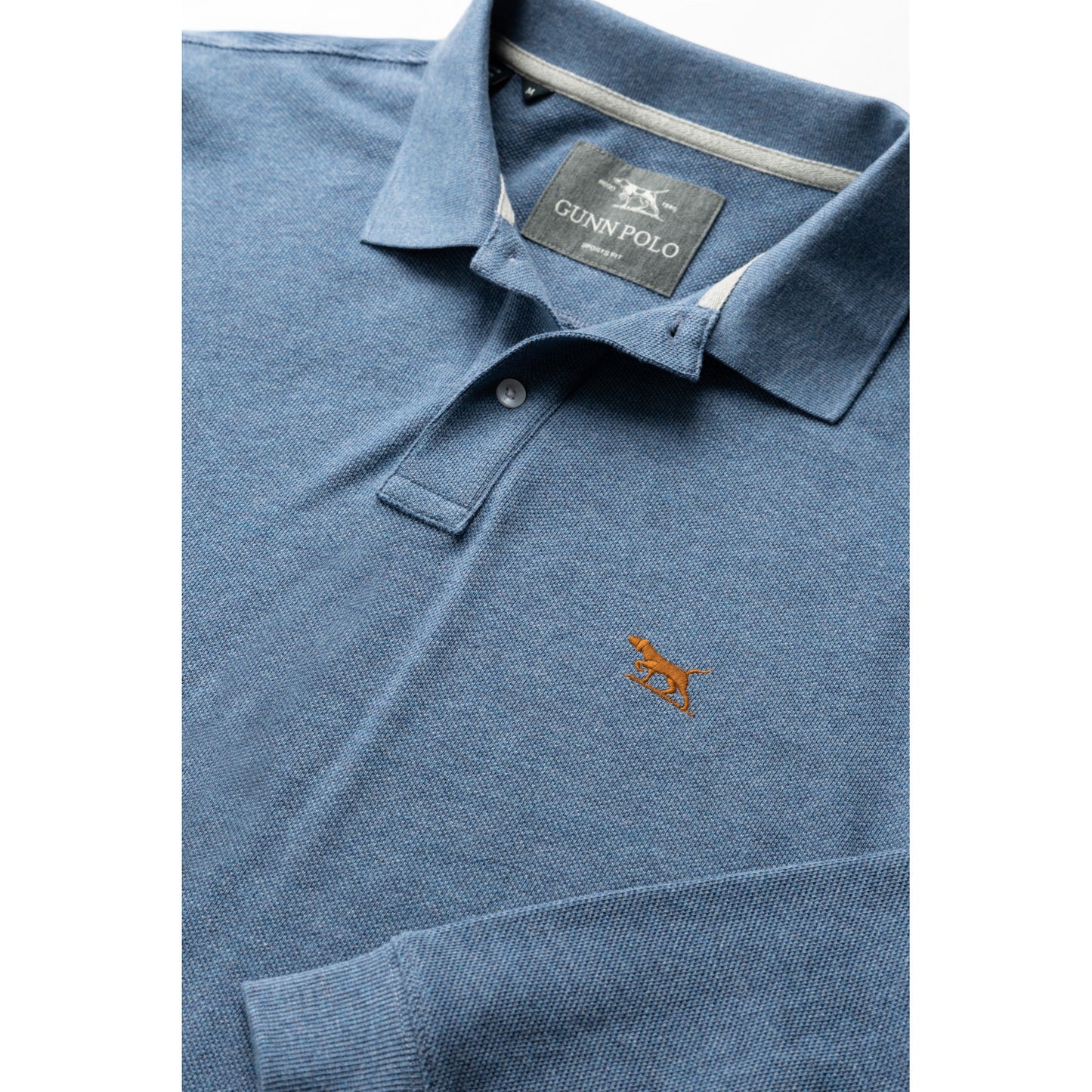 Rodd & Gunn LS Gunn Chambray Polo Polo Shirt