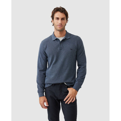 Rodd & Gunn Long Sleeve Gunn Marine Polo