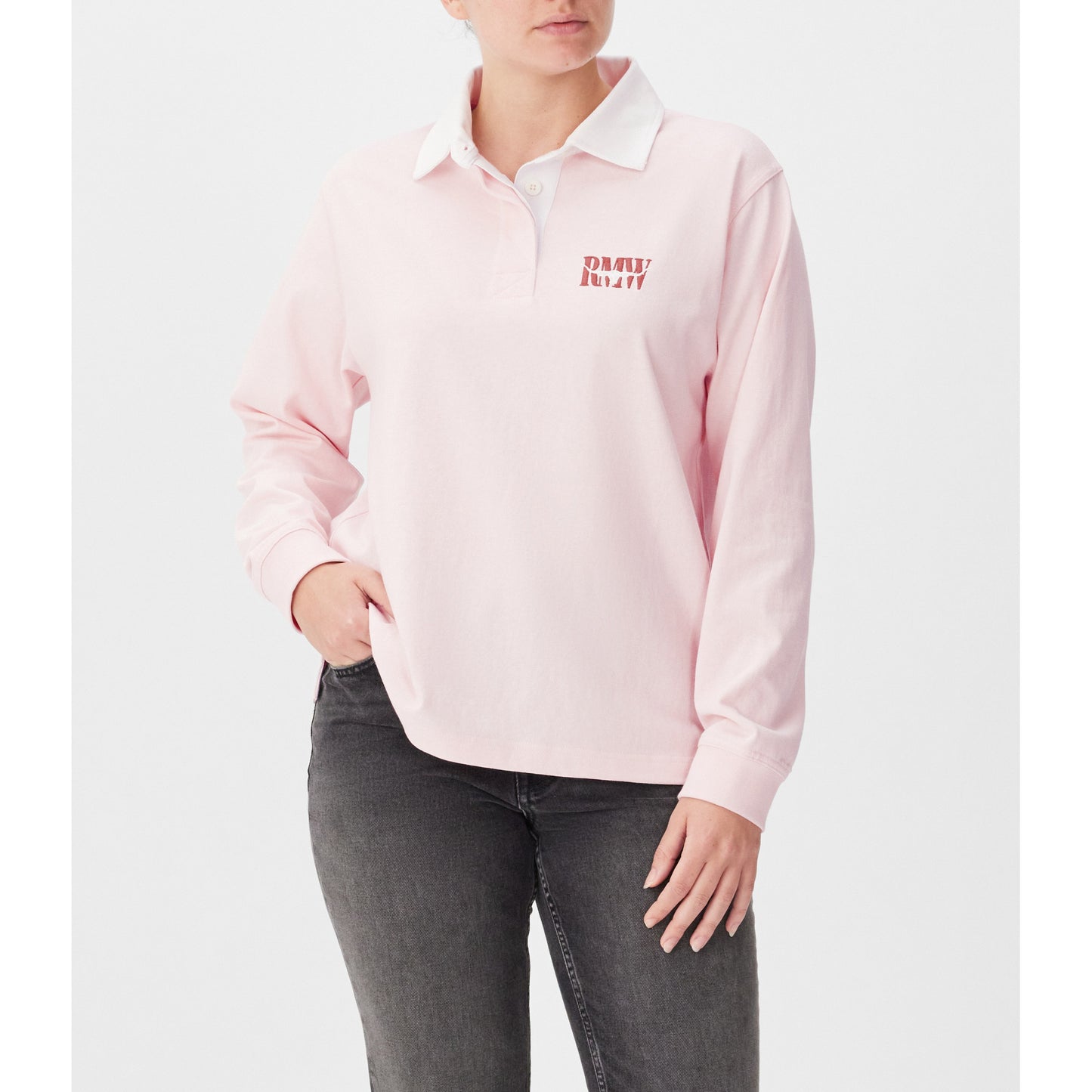 RM Williams Narran Heritage Pink Rugby