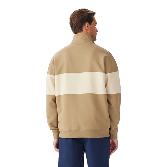 RM Williams Heritage Aubergine 1/4 Zip Sweatshirt