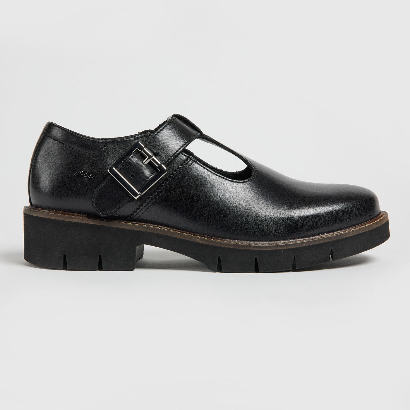 Pod Kayla Black School Shoes
