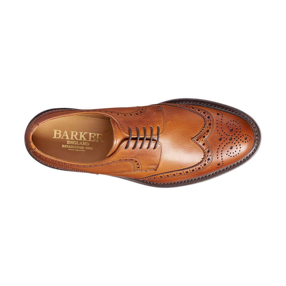 Barker Kelmarsh Cedar Grain Shoes