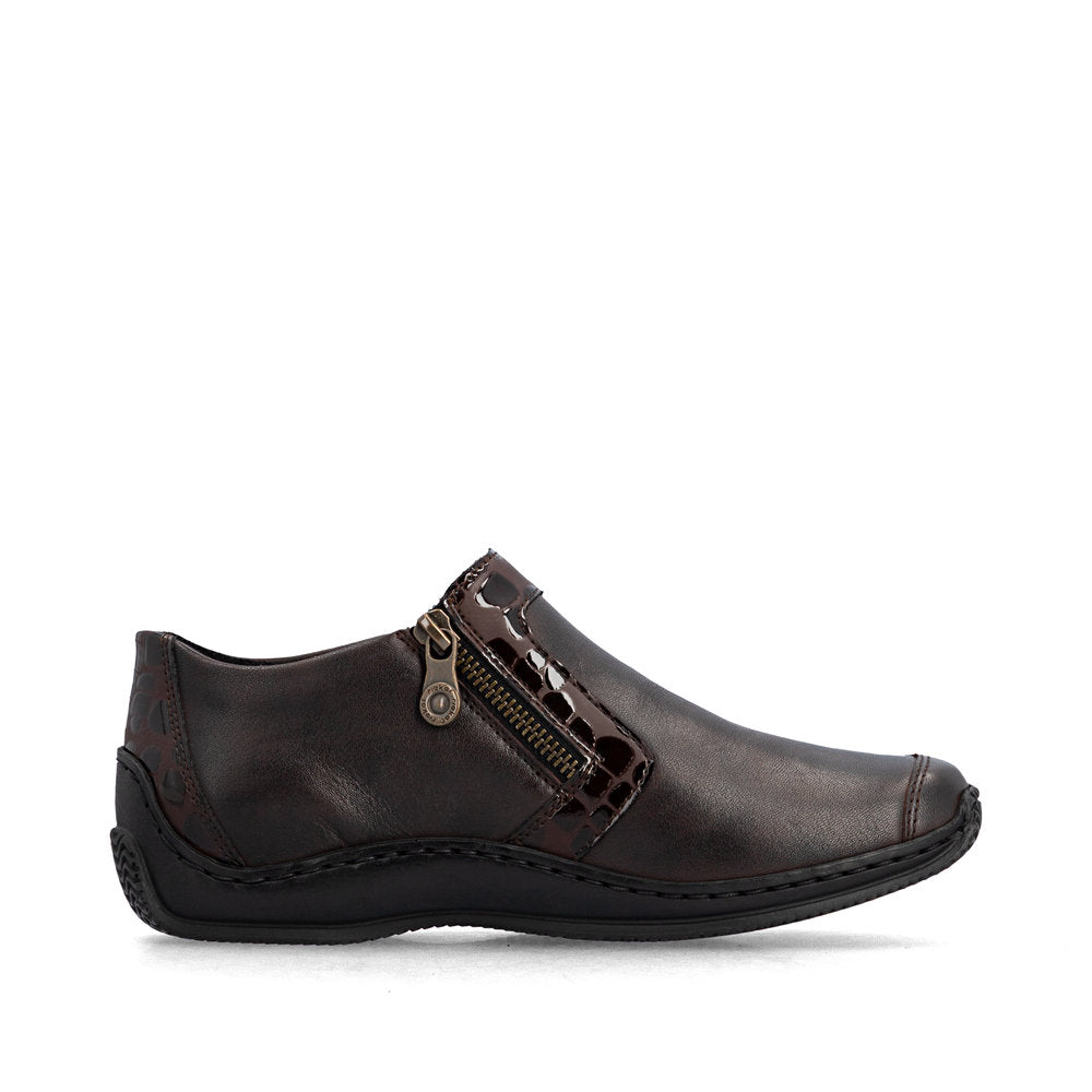Rieker L1773-25 Brown Short Boots