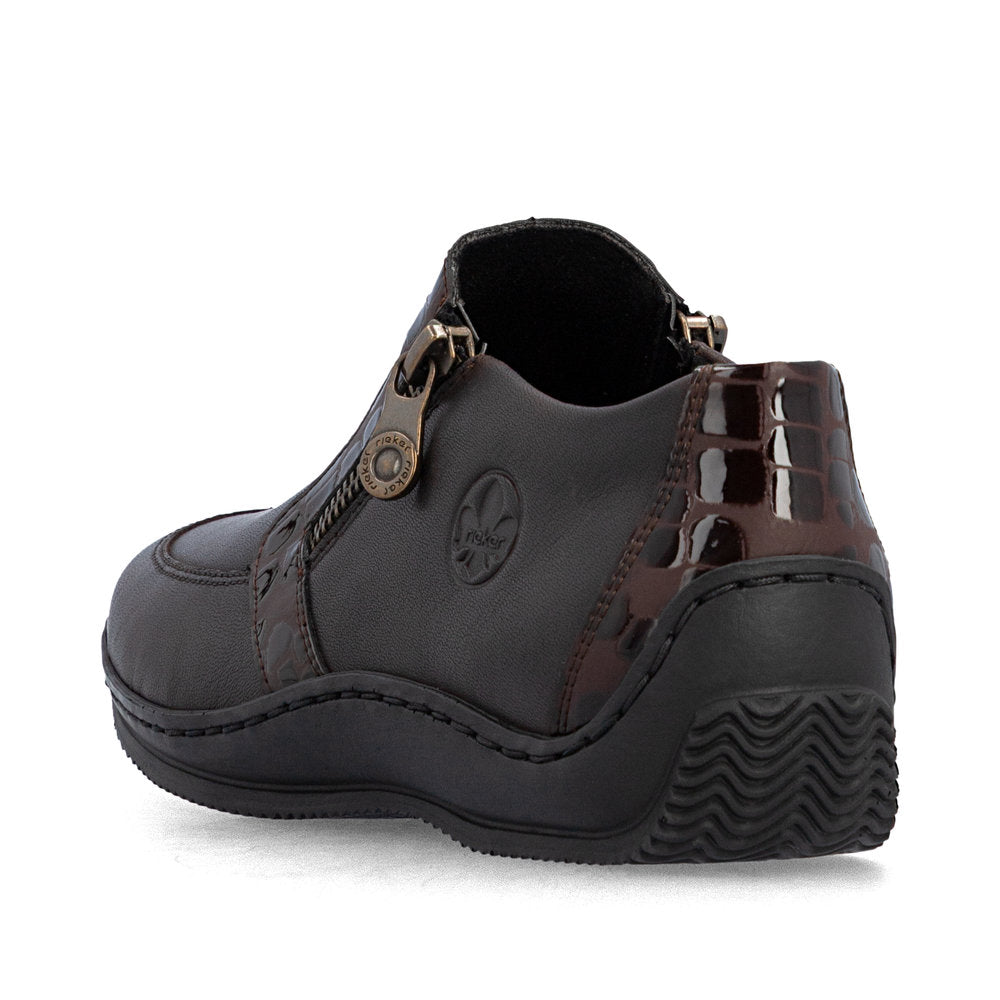 Rieker L1773-25 Brown Short Boots