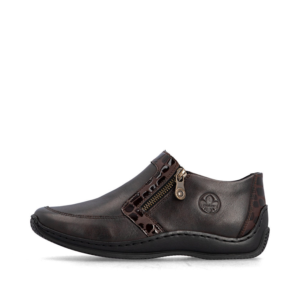 Rieker L1773-25 Brown Short Boots