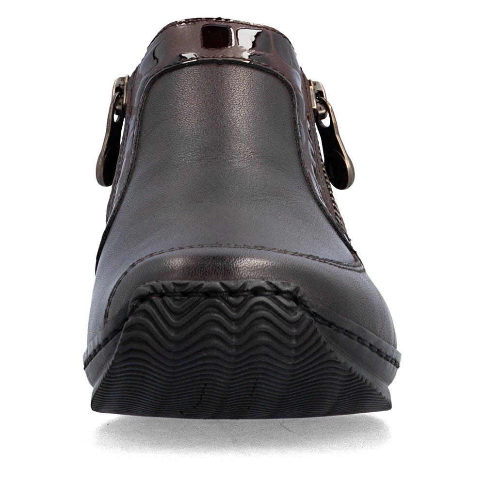 Rieker L1773-25 Brown Short Boots