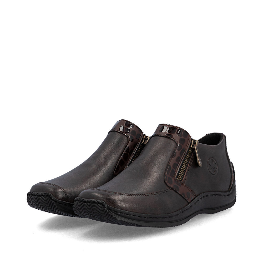 Rieker L1773-25 Brown Short Boots